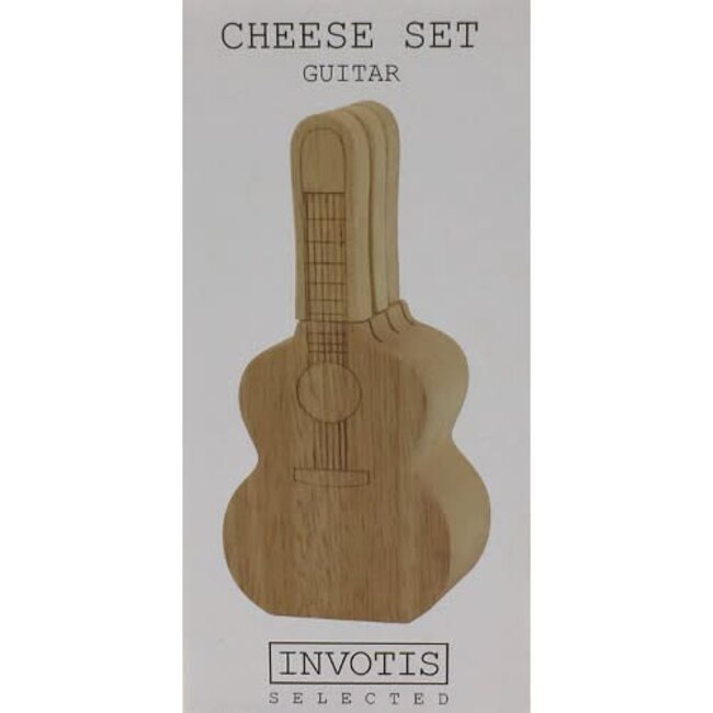 Invotis Kaasmesjes set in gitaar blok