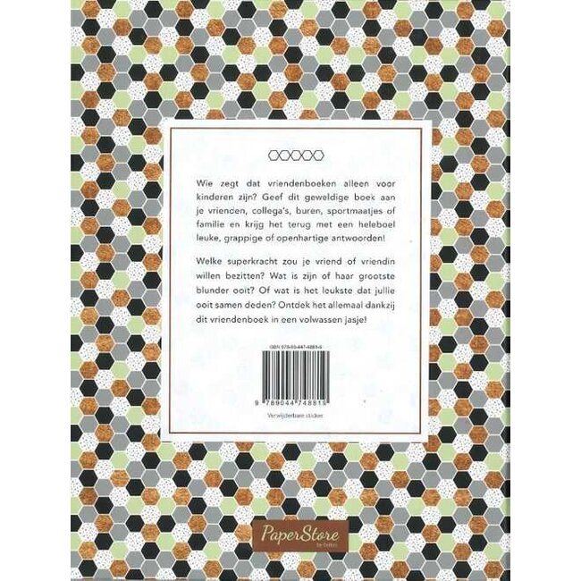 Het geweldige vriendenboek voor volwassenen