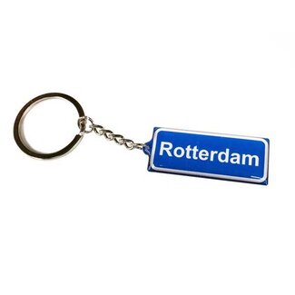 Sleutelhanger met Rotterdam naambord
