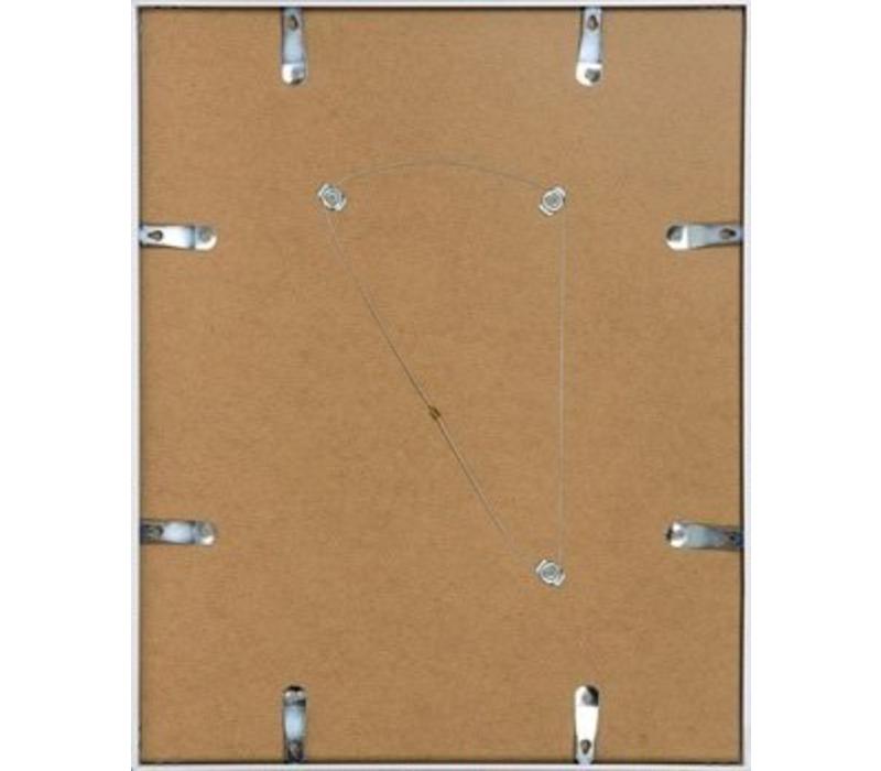 Aluminium lijst mat zilver – 40x40cm