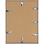 Aluminium lijst wit – 24x30cm