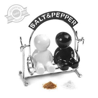 Balvi Romantisch schommeltje | Zout- en peperset