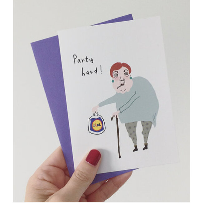 Eatmielies Kaart - Party Hard