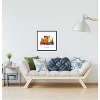 Rotterdam poster | De Rotterdam | Pop art poster | 30x30