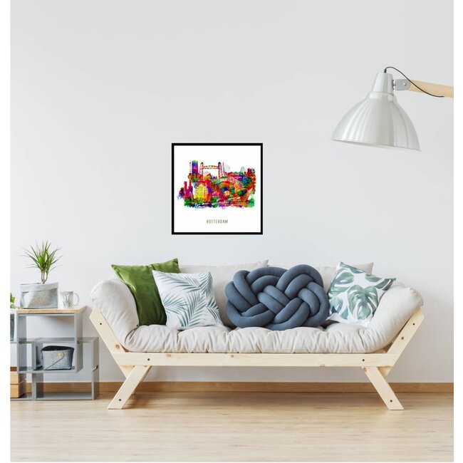 Rotterdam poster | collage | Pop art poster | 30x30