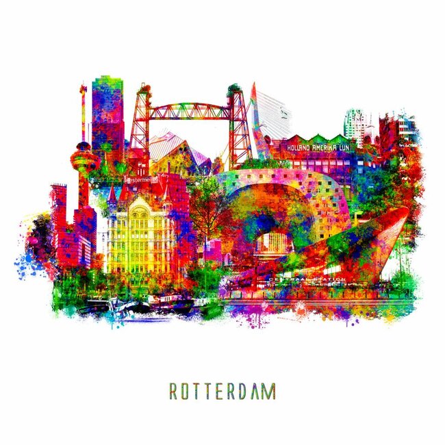 Rotterdam collage – Pop Art