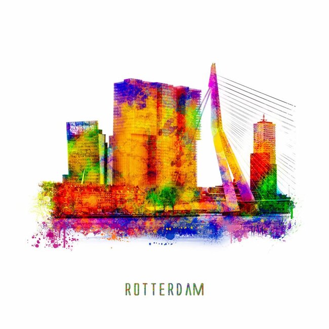 Erasmusbrug – Pop Art