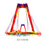Willemsbrug silhouette – Pop Art