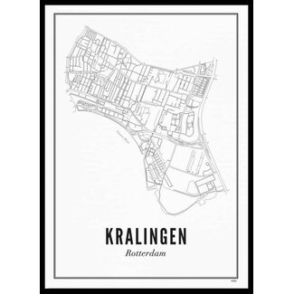 Wijck Kralingen | Rotterdam | A4 Poster