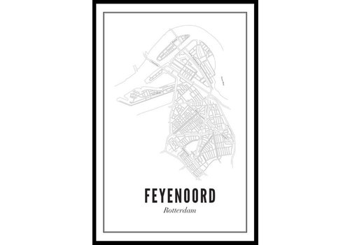 Wijck Poster 50x70 - Feijenoord