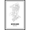 Wijck Nesselande | Rotterdam | Poster 50 x 70 cm