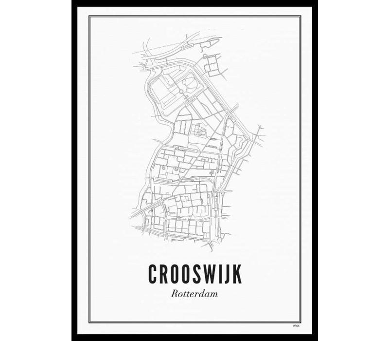 Crooswijk | Rotterdam | Poster 50 x 70 cm