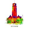 Ben Kleyn Laurenskerk - Rotterdam | Pop art