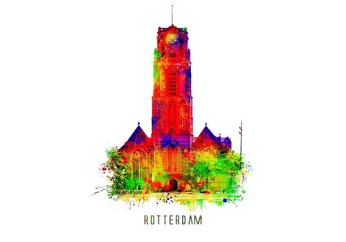 Ben Kleyn Laurenskerk - Rotterdam | Pop art