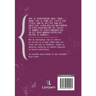 De Lantaarnhow To Be Zeninspiratieboek Kkec