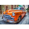 Orange Cuba Car