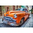 Orange Cuba Car