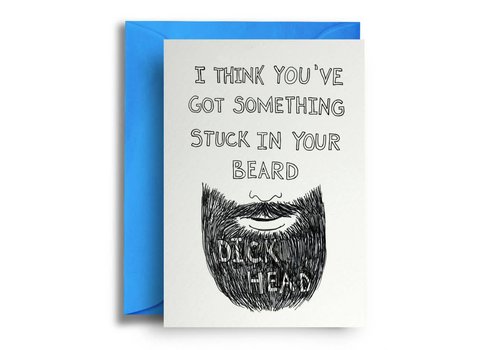 Quite Good Cards Dickhead beard