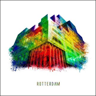 Timmerhuis - Rotterdam | Pop art poster | 30x30 cm