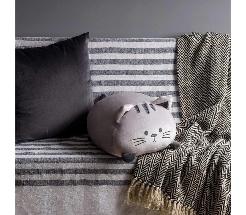 Kitty Cushion 'grijs' |  Katten kussen