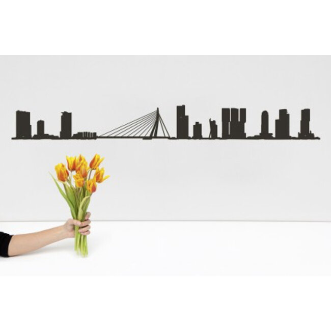 The Line Rotterdam - Black large - 125cm