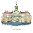 Amsterdam poster | Paleis | vintage | 30x30