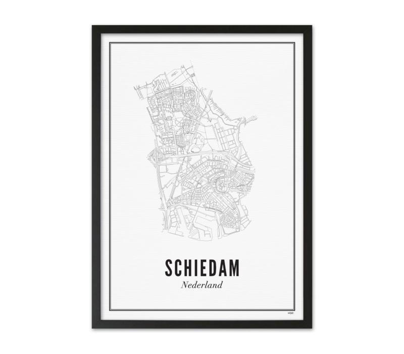 Schiedam | Zuid-Holland | A4 Poster