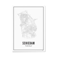 Schiedam | Zuid-Holland | A4 Poster