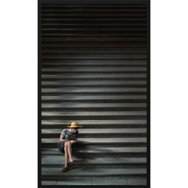 Wandkraft city life 001 - Forex met lijst