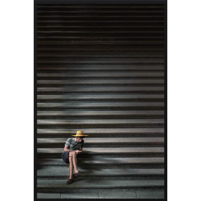 Wandkraft city life 001 - Forex met lijst