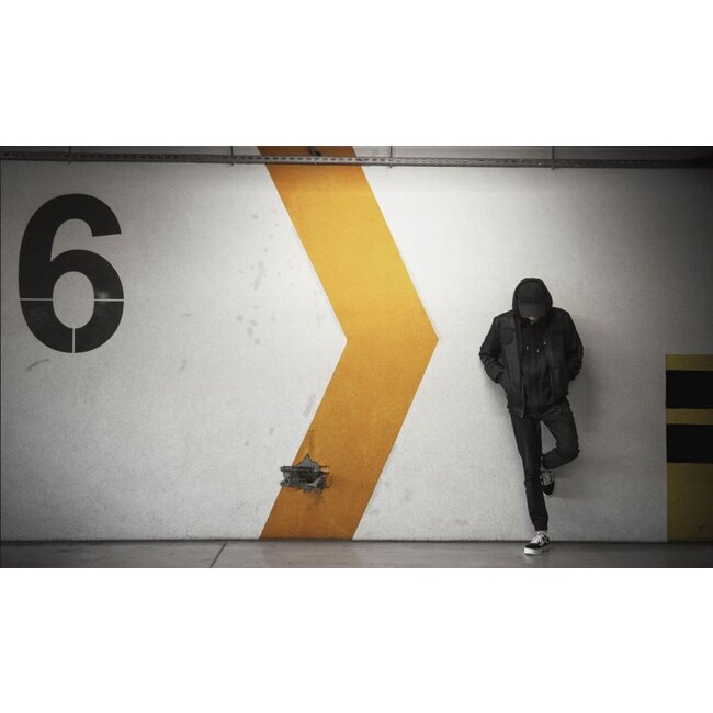 Wandkraft city life 012 - Dibond RVS