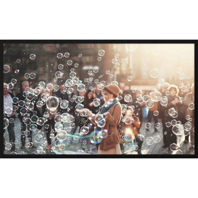 Wandkraft City life 014 - Forex met lijst