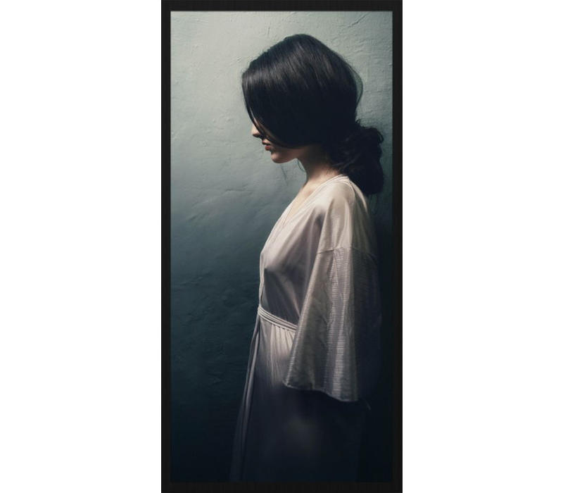 Wanddecoratie Portret Mysterieus Forex Met Lijst Kkec