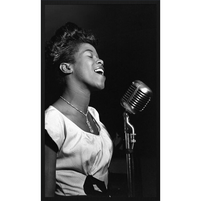 Wandkraft Music 002 - Forex met lijst