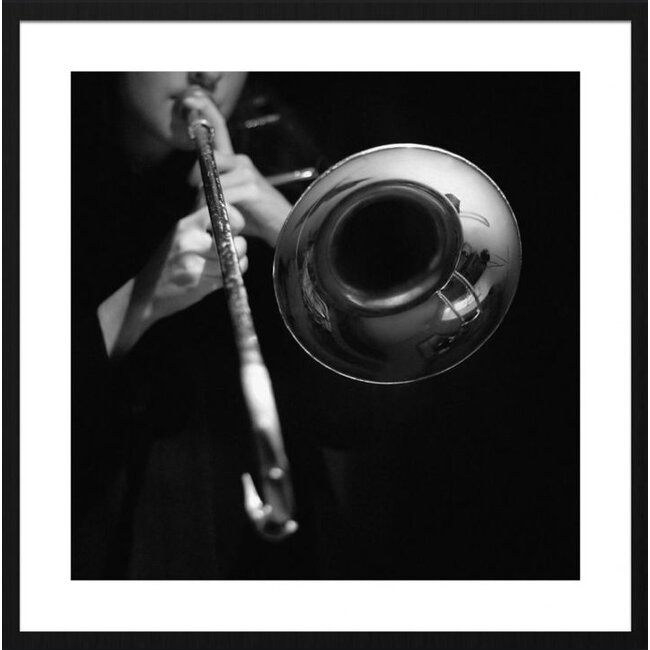 Wandkraft Music 005 - Forex met lijst