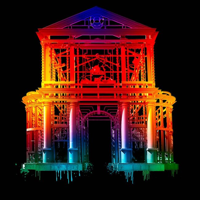 Delftse Poort - Rotterdam| Black Edition | 30x30 cm