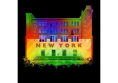 Ben Kleyn Hotel New York | Black Edition | 30x30 cm