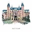 Amsterdam poster | Rijksmuseum | vintage | 30x30