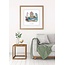 Rotterdam poster | Witte huis Rotterdam | vintage poster | 30x30