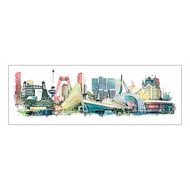 Rotterdam Collage 1 | Vintage poster