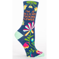 Dames sokken - Delicate Fucking Flower