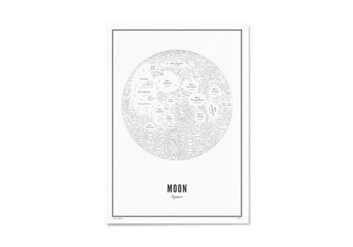 Wijck Moon (white) | 50 x 70 cm