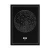 Wijck Moon (black) | 30 x 40 cm