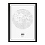 Wijck Moon (White) | A4 Poster