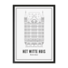 Wijck Poster 30x40 - Rotterdam Witte Huis