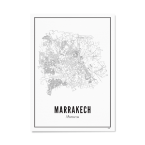 Wijck Poster A4 - Marrakech