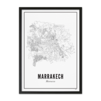 Poster A4 - Marrakech