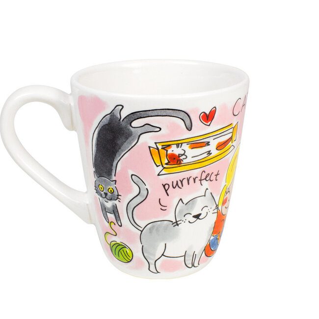 BLOND AMSTERDAM Mok 'Cat Lover' | Koffie- en Theemok
