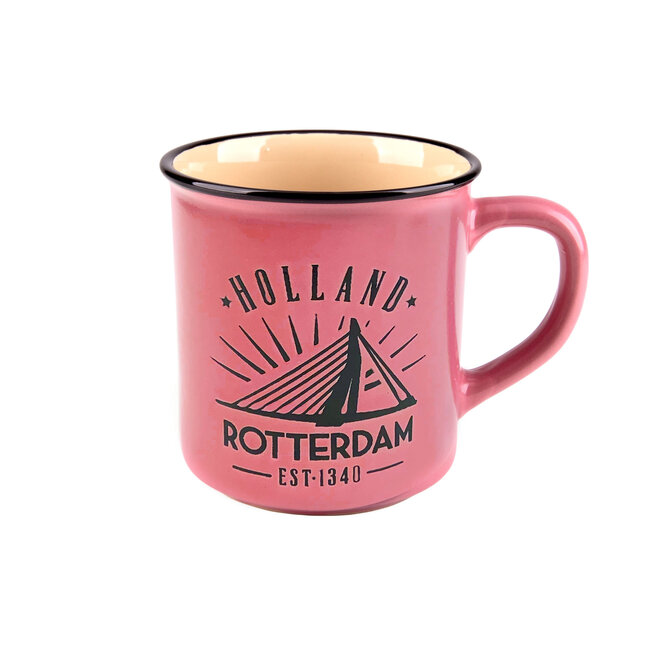 Campmug Rotterdam rose