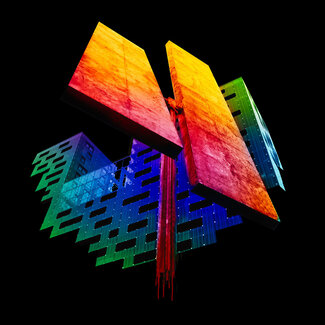 Binnenwegplein - Rotterdam | Poster | Black Edition | 30 x 30cm